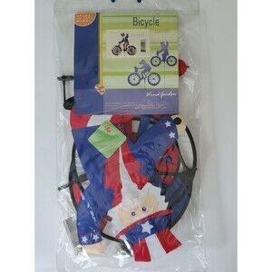 Premier Kites Uncle Sam 20" Bicycle Spinner Red White Blue Wind Garden SKU 25997